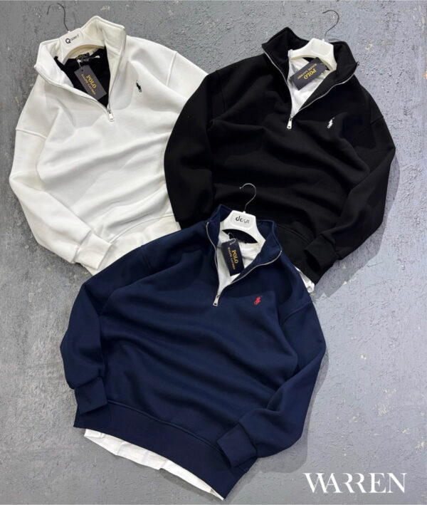 POLO half zipper